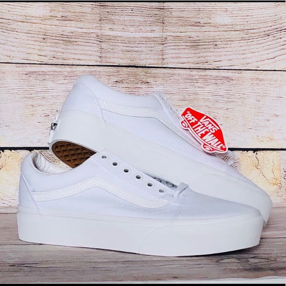 NEW VANS OLD SCHOOL PLATFORM WOMENS 9.5 / Mens 8 - Picture 13 of 13